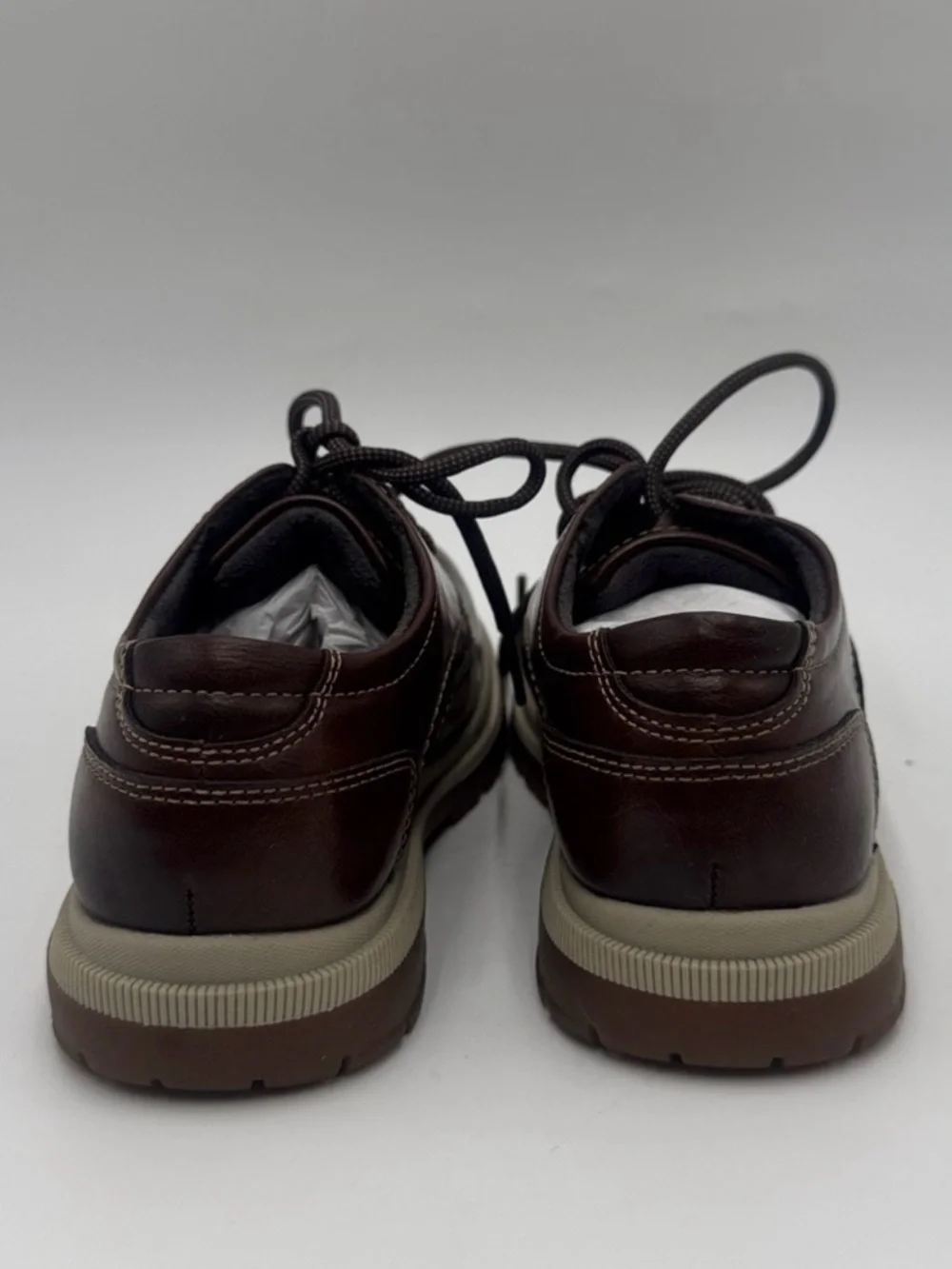 NWOT Florsheim Boys' Brown Dress Shoes with Memory Foam Flexsole Size 11M